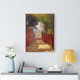 Rue St. Vincent in Spring - Georges Seurat Canvas