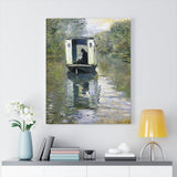 The Boat Studio - Claude Monet Canvas