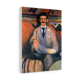 The Painter Jacob Bratland - Edvard Munch Canvas