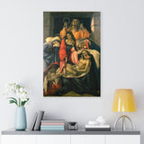 Lamentation over the Dead Christ with Saints - Sandro Botticelli Canvas