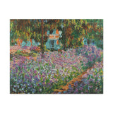 Irises in Monet's Garden - Claude Monet Canvas Wall Art