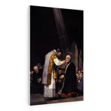 The Last Communion of St. Joseph Calasanz - Francisco Goya Canvas