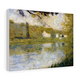 The Riverside - Georges Seurat Canvas
