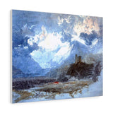 Dolbadern Castle - Joseph Mallord William Turner Canvas