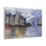 Sailboats - Claude Monet Canvas Wall Art