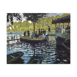 The Grenouillère - Claude Monet Canvas Wall Art