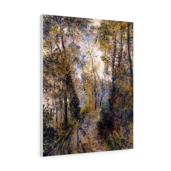 The Path through the Forest - Pierre-Auguste Renoir Canvas