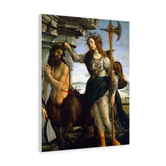 Pallas and Centaur - Sandro Botticelli Canvas
