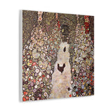 Garden with Roosters - Gustav Klimt Canvas Wall Art