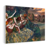 Four Dancers - Edgar Degas Canvas