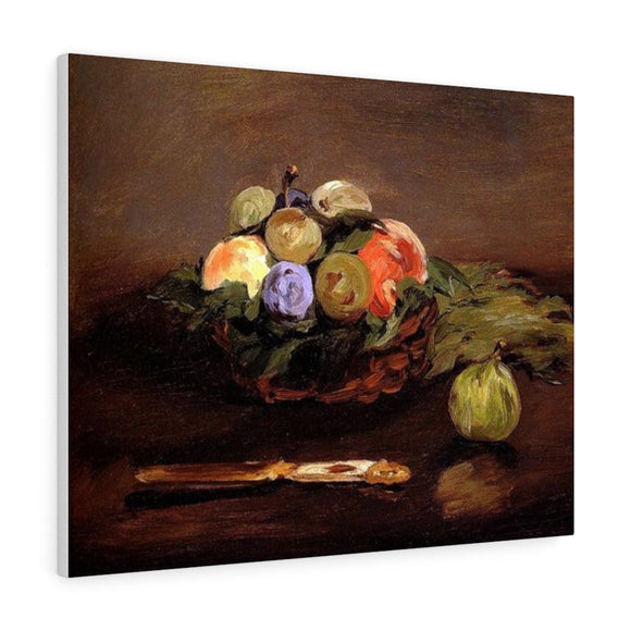 Basket of Fruits - Edouard Manet