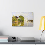 Houses on the Achterzaan - Claude Monet Canvas Wall Art