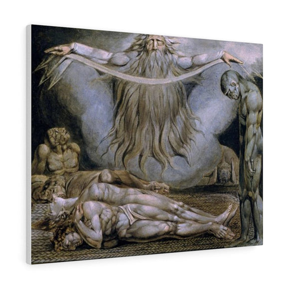 The House of Death - William Blake Canvas