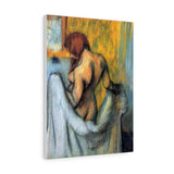 Woman with a Towel - Edgar Degas Canvas