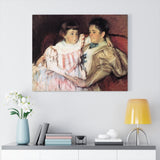 Portrait Of Mrs Havemeyer And Her Daughter Electra - Mary Cassatt Canvas