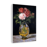 Bouquet of flowers - Edouard Manet Canvas